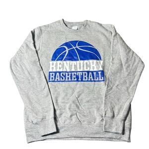 Kentucky Basketball Unisex‎ M Gray Sweatshirt Port and Company Fan Apparel